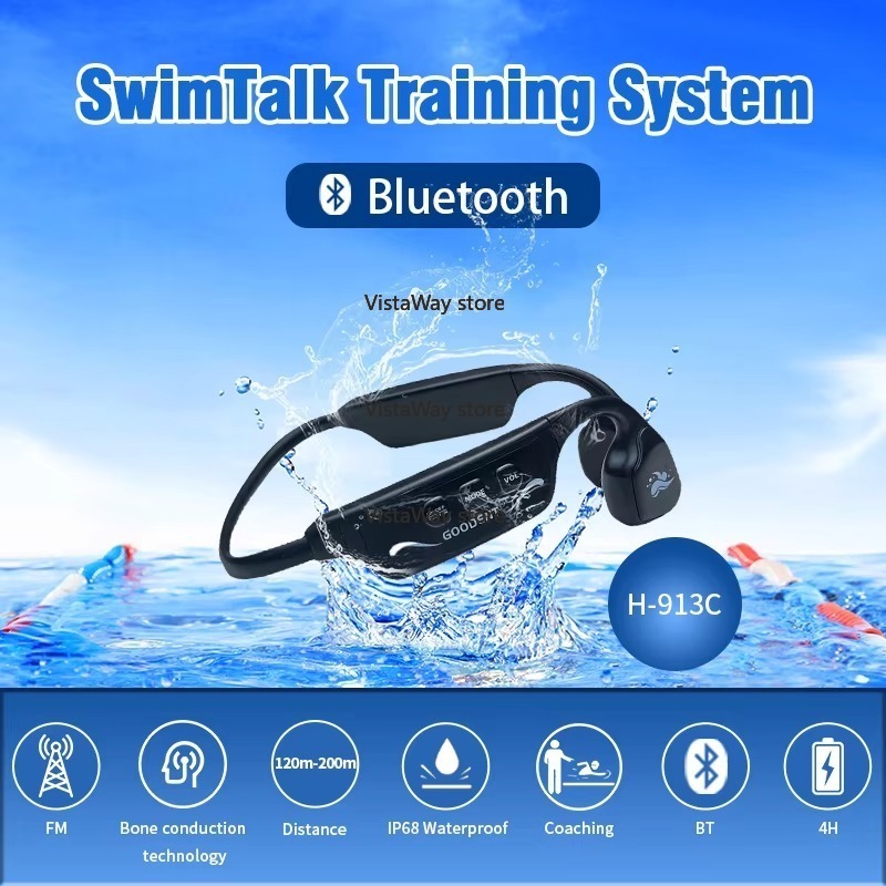SwimTalk Waterproof Headphones - Us Aquatic Sports review and price